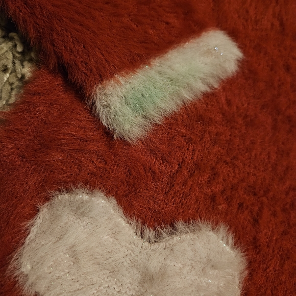 United Colors of Benetton Toddler soft red Christmas dress - Picture 4 of 12